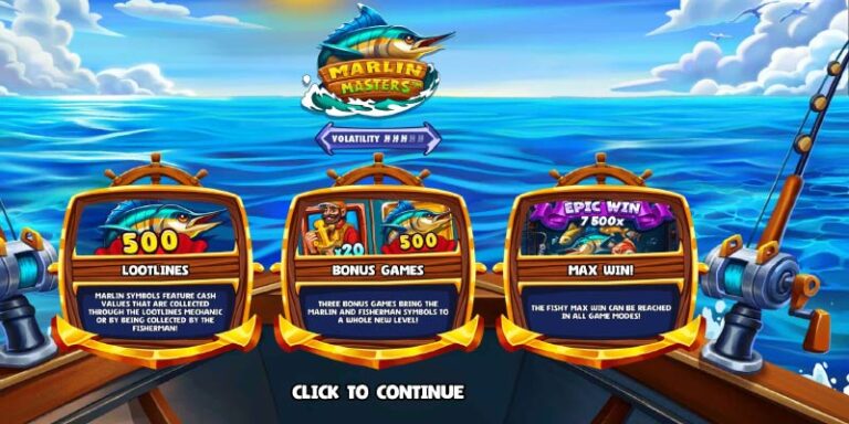 Hook Big Wins in the Thrilling Marlin Masters Slot